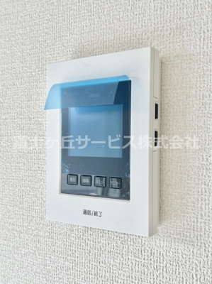 【セキュリティ】 | 富士市松岡 新築一戸建て 2号棟 | TVモニター付きインターフォンです