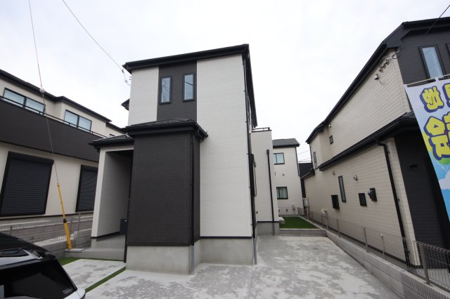 《仲介手数料無料》緑区宮本２丁目29-6(J号棟)新築一戸建てハートフルタウンの外観|2025年6月12日 15:00 曇り