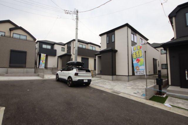 【外観】 | 《仲介手数料無料》緑区宮本２丁目29-6(J号棟)新築一戸建てハートフルタウン | 2025年6月12日 15:00 曇り