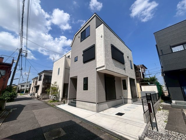 越谷市大竹新築戸建ての外観