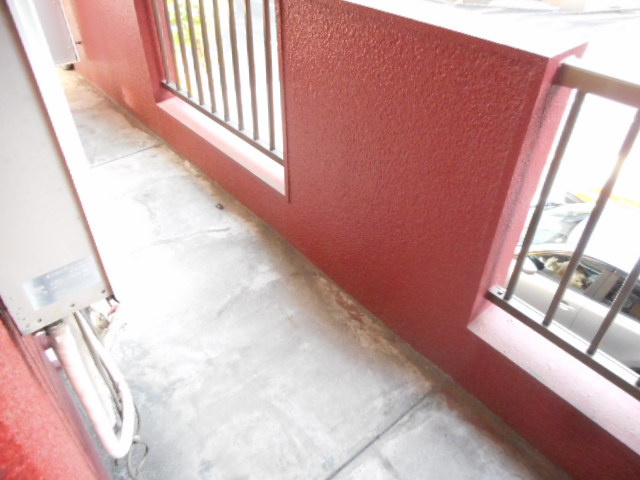 トーヨーマンションのバルコニー