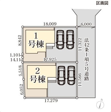 【区画図】 | 紫波二日町山子