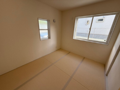 【和室】 | 紫波二日町山子 | 和室は、客間や子供部屋、家事スペースなどとして使用することができてとても便利です。