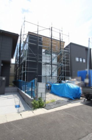 南国市篠原　2号地　新築戸建の外観|建築中