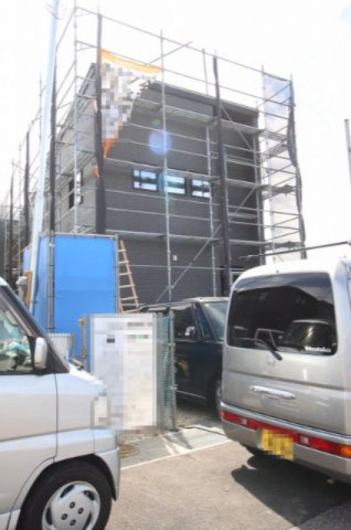 南国市篠原　2号地　新築戸建の外観|建築中