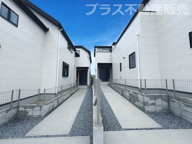 【外観】 | 福岡市東区八田3丁目2期　1号棟（全4棟）【仲介手数料無料・0円】 | 現地写真。同じ物件を見るなら、プラス不動産販売にお任せ下さい。