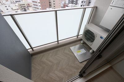 【バルコニー】 | ザ・パークハビオ都島テラス | 開放的で明るい空間を演出してくれるバルコニーです