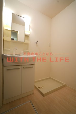 ライフエイト【キャッシュバック対象物件】の洗面所|使いやすい洗面所です