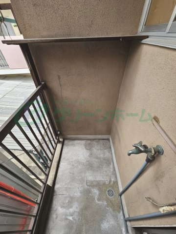 徳山ハイツのバルコニー