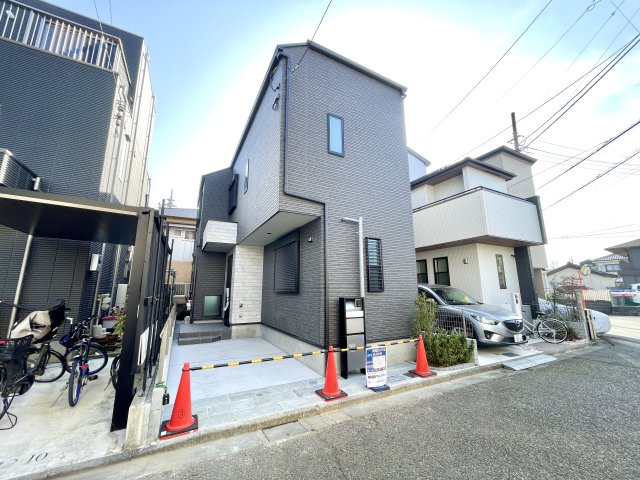 練馬区土支田4丁目　新築戸建限定1棟の前面道路含む現地写真