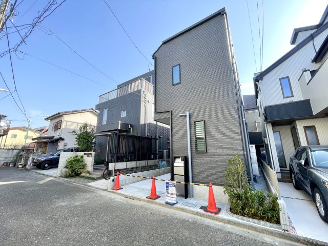 練馬区土支田4丁目　新築戸建限定1棟の前面道路含む現地写真
