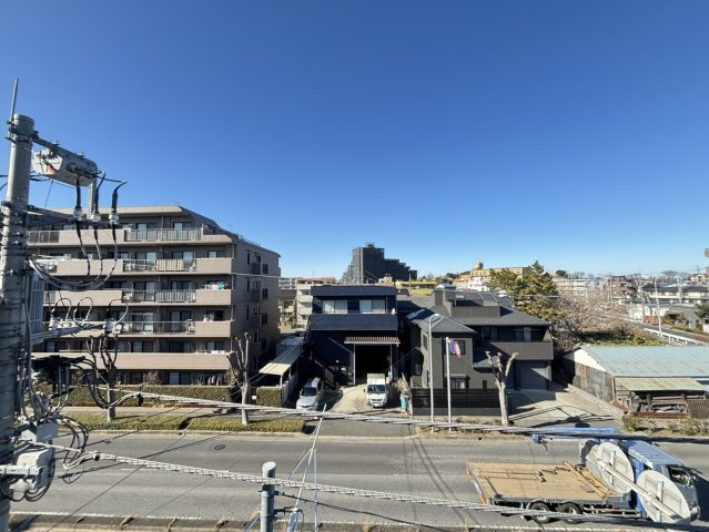 ピーターマンション北園弐番館の展望|見晴らしがよく眺望・風通し良好です。