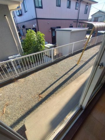 シティハイム　エヴァグリーンＢのバルコニー