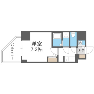 【間取り】 | S-RESIDENCE阿波座bouncy