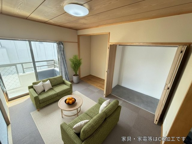 SSハイツ　郷ケ丘の内装|※掲載写真はCGによるバーチャルステージング加工を施したイメージです。家具・家電・小物等は実際には設置されておりません。