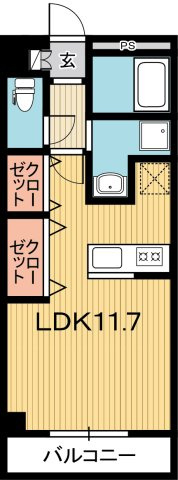 ドルチェの間取り