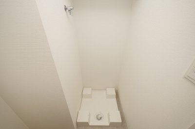 【設備】 | コンフォリア・リヴ谷町九丁目ソルテラス | 洗濯機置き場です