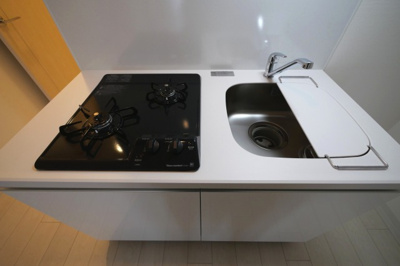 【キッチン】 | コンフォリア・リヴ谷町九丁目ソルテラス | お料理しやすいキッチンです