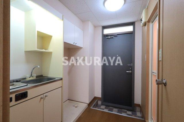 エンパレス　レオ　V22の玄関|2025年6月撮影。