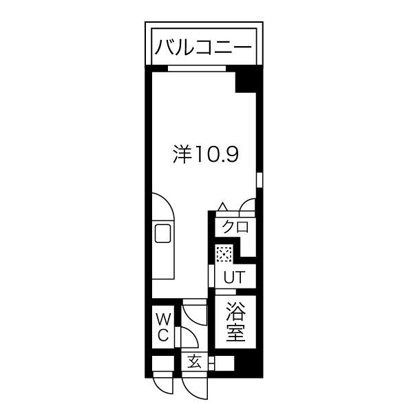コート新栄の間取り