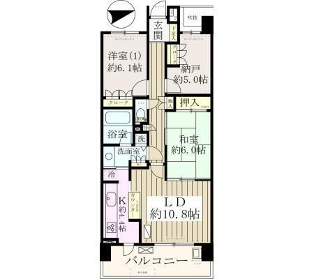 パークスクエア船橋 の間取り
