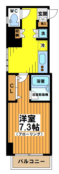 【間取り】 | HF明大前レジデンス