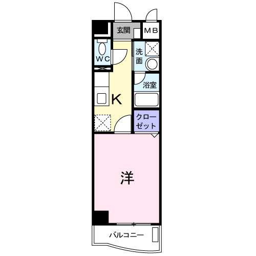 Ｋ・ブローテ・柏の葉Aの間取り