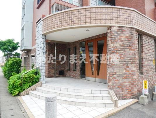 ボヌールふぢのエントランス