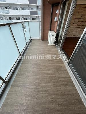 プレジオ阿波座のバルコニー