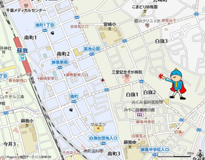 【地図】 | パナタウン白旗 | 案　内　図