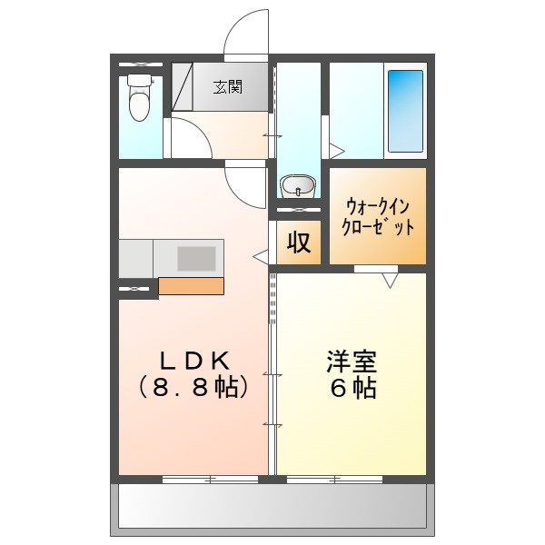 イヴェールの間取り