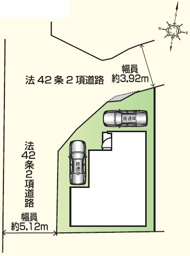 加古川市野口町野口　　中古戸建の区画図