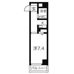 【間取り】 | ジョイフル名古屋駅前