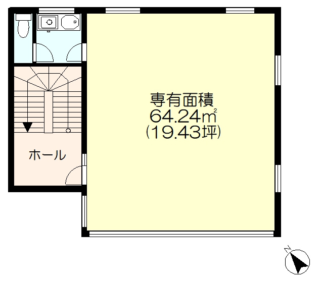 シルクビルの間取り