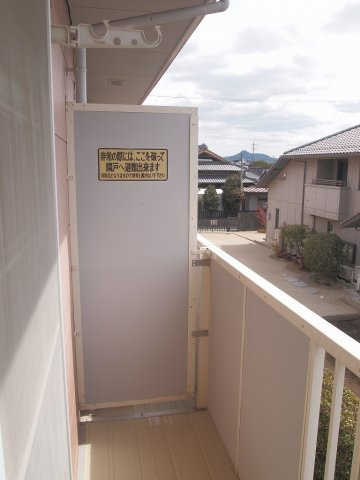 カーサ・ソレアードのバルコニー