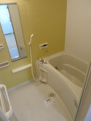 サンリット　タウンＢの浴室|日々の疲れを癒すお風呂付です