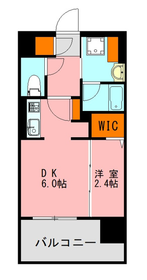 【間取り】 | LANDIC PREMIUM HAKATA　★プライスホームなら仲介手数料が割引価格です★