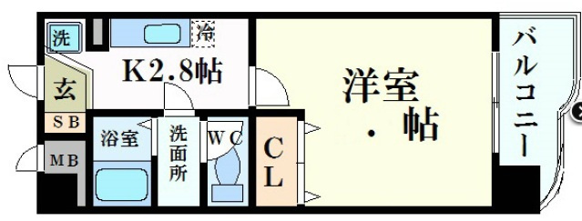 Marionette　XVIの間取り