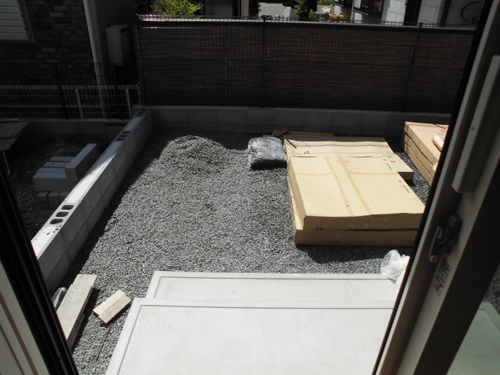 桜木のバルコニー