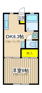 【間取り】 | レジデンスA　 | レジデンスA　間取り