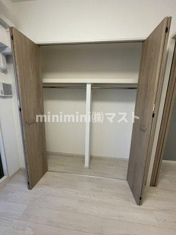 Mv.ms大阪岸里の収納|奇数階と偶数階で内装カラーで異なります