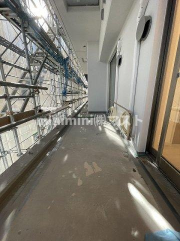 Mv.ms大阪岸里のバルコニー