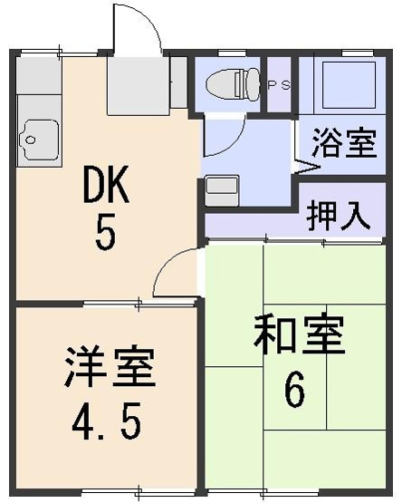 【間取り】 | コーポなわて