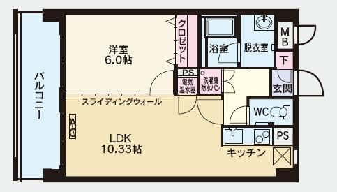 【間取り】 | グランシャリオ住吉　★礼金0円プランもあります★