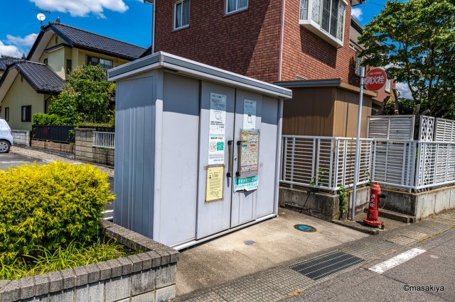 モダンコート稲田のその他共用部分|敷地内ゴミステーション