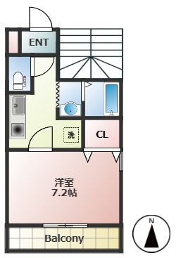 SUNDAYSの間取り