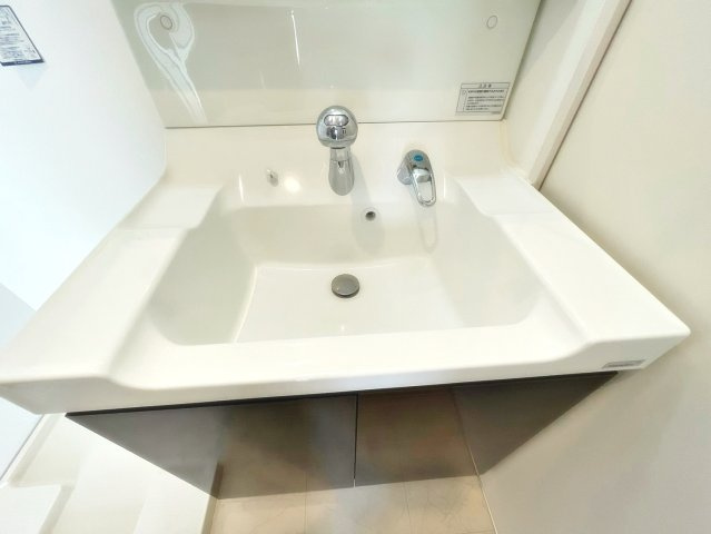 Grand jete売布の洗面所|コンパクトで使いやすい洗面所