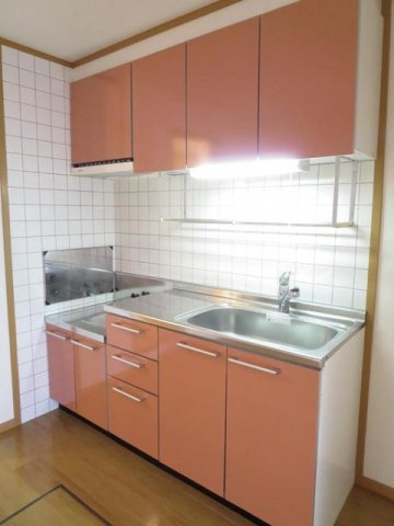 グリーンパレスＢのキッチン|キッチンです