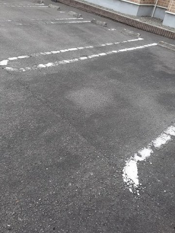 モンテ・リューⅠの駐車場|駐車場完備です