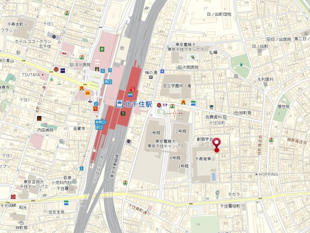 シェルム旭２　の地図|★案内図★